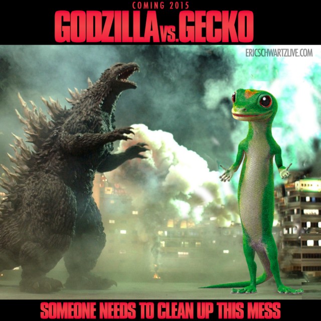 Godzilla Vs. Gecko
